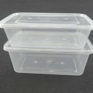 500ml Rectangle Plastic Takeaway Container (300pcs)