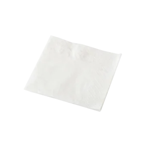 WHITE COCKTAIL NAPKIN 2PLY
